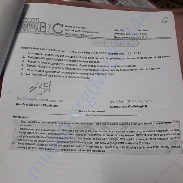 Medical Report