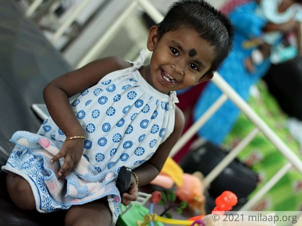 3-Year-Old With Cancer Needs Treatment, Her Father Begs For Help