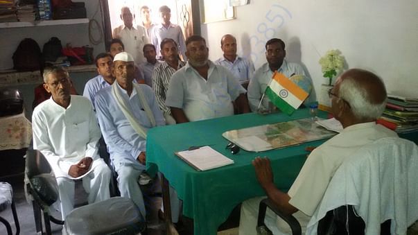 Educational charity with poor people in saharanpur
