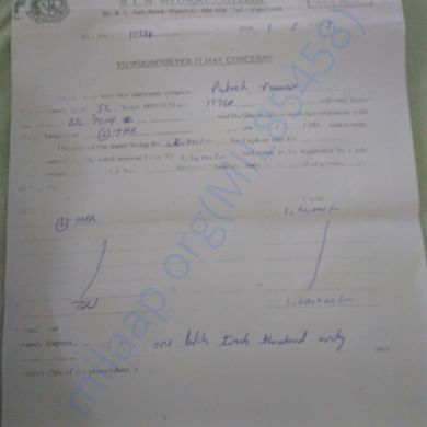 Estimation Letter