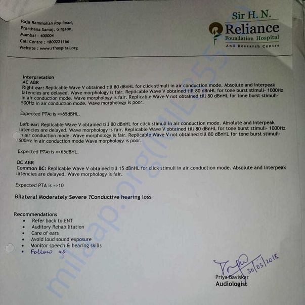 Medical Report