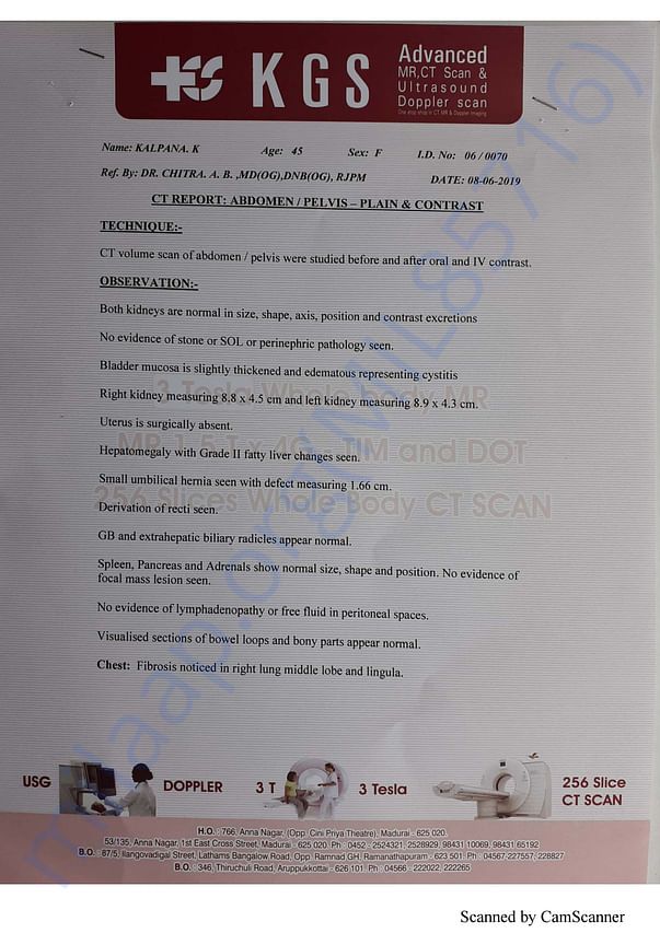 Medical Report