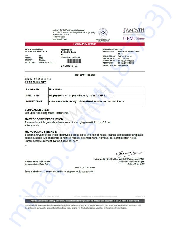 Medical Report