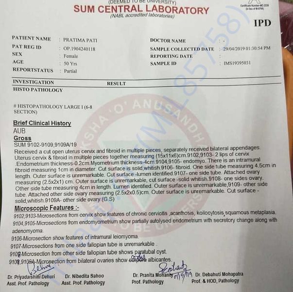 Medical Report