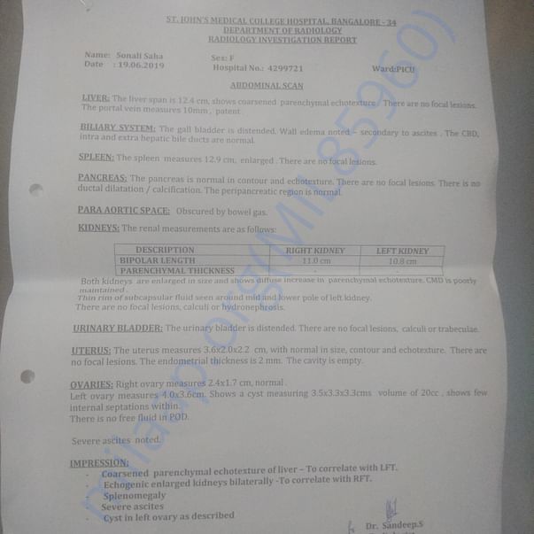 Medical Report