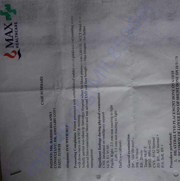 Medical Report