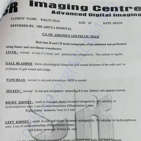 Medical Report