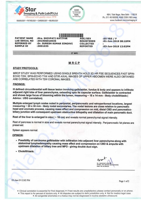 Medical Report