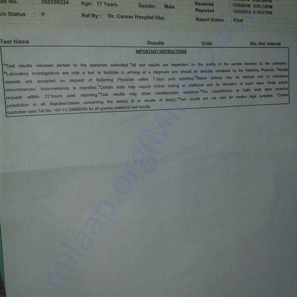 Medical Report