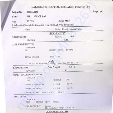 Medical Report