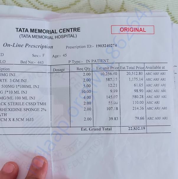 Medical Bill