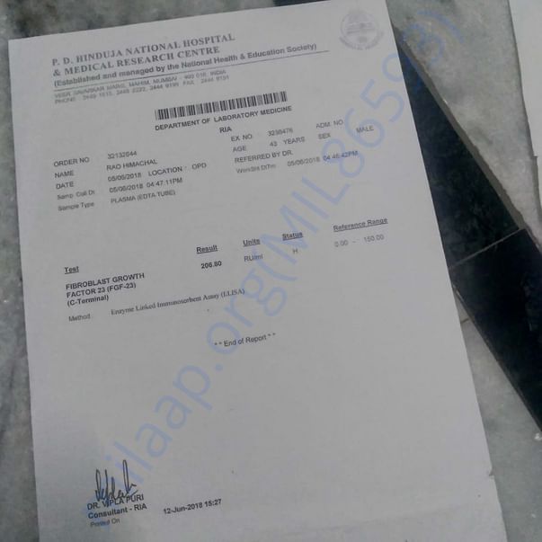 Document from Hospital
