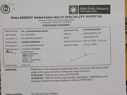 Help V.ShashiKanth Reddy to recover from Head Surgery