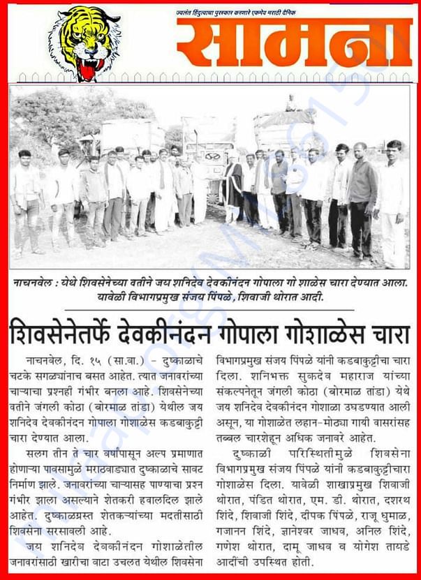 Newspaper article