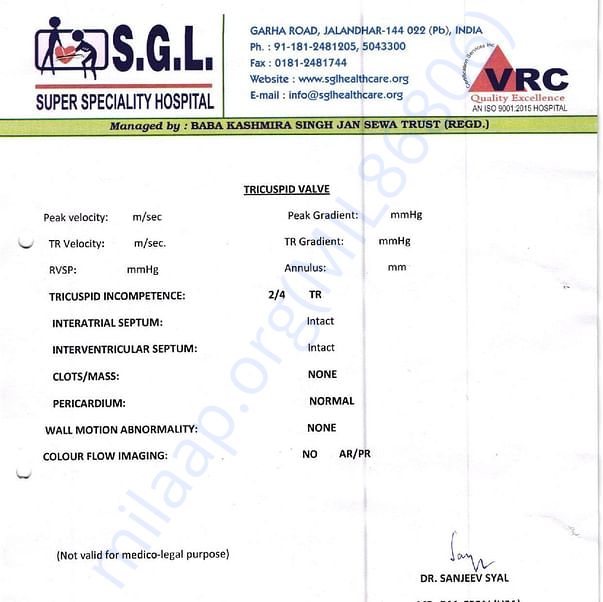 Medical Report