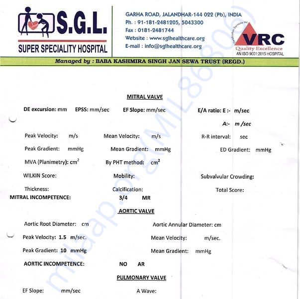 Medical Report