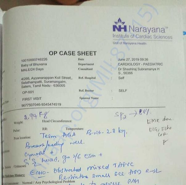 Medical Report