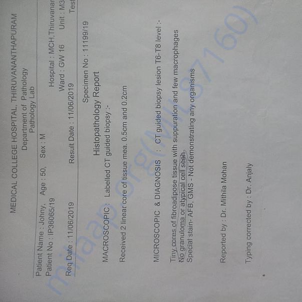 Medical Report