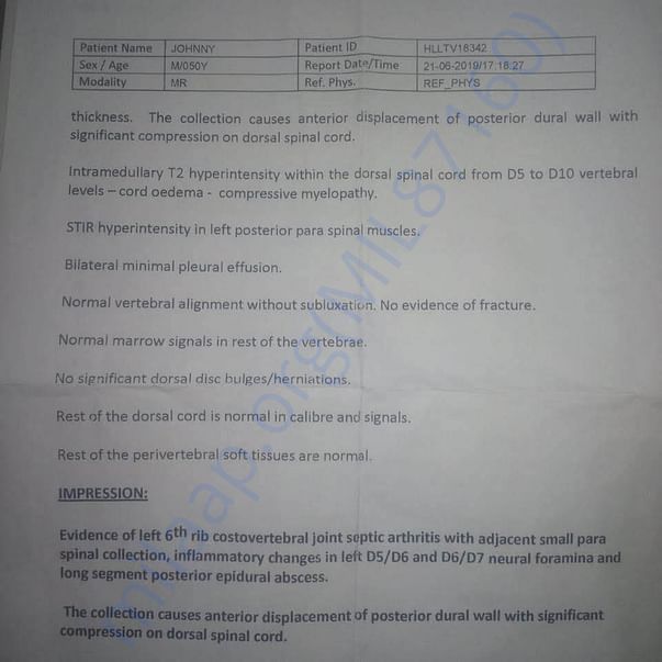 Medical Report