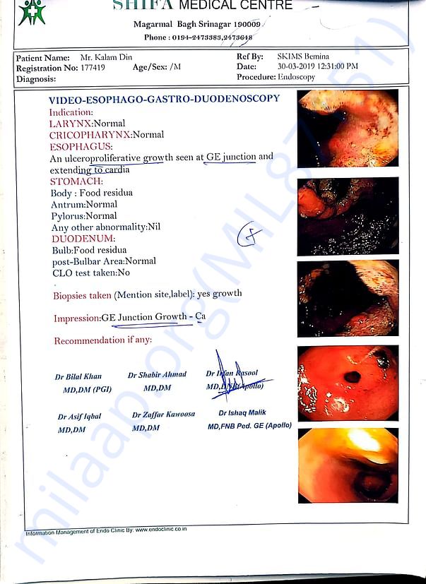 Medical Report