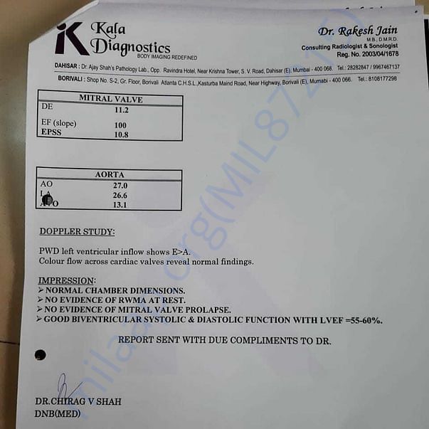 Medical Report