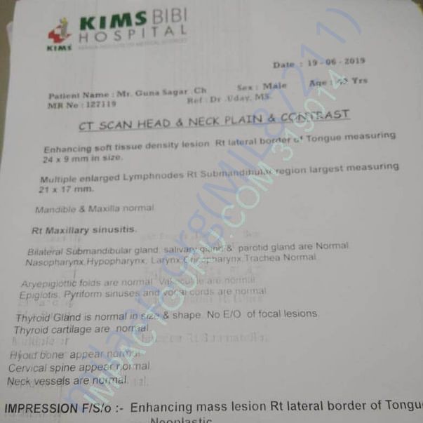 Medical Report