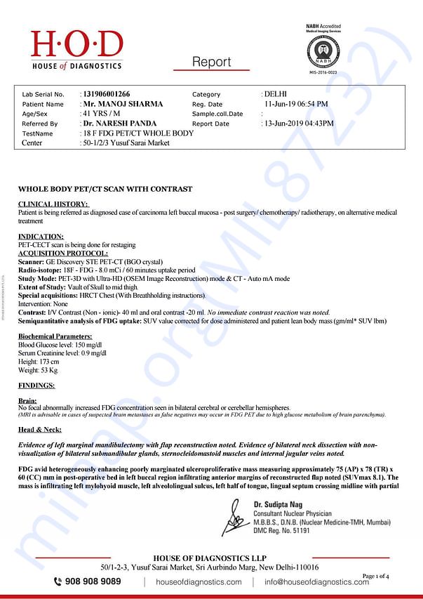 Medical Report