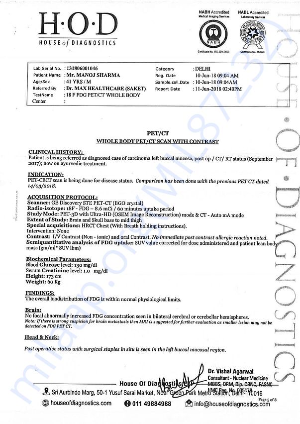 Medical Report