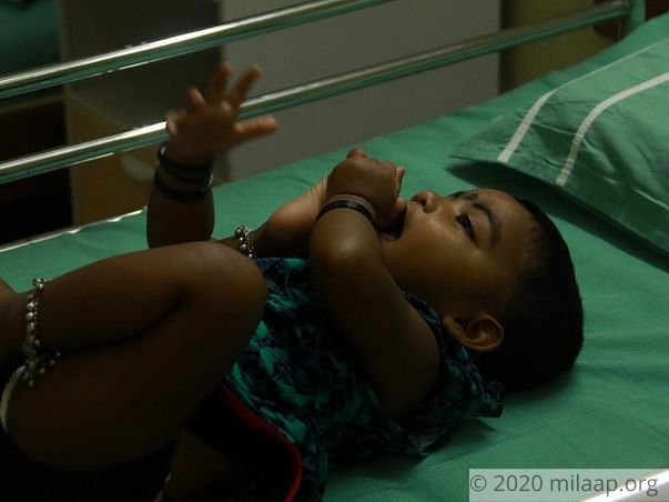 Help Baby Ridhika Recover From An Accident