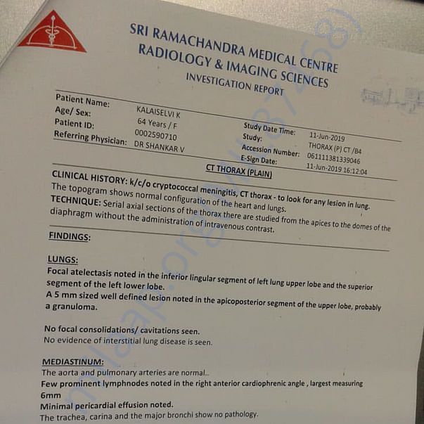 Medical Report