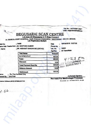 Medical Report
