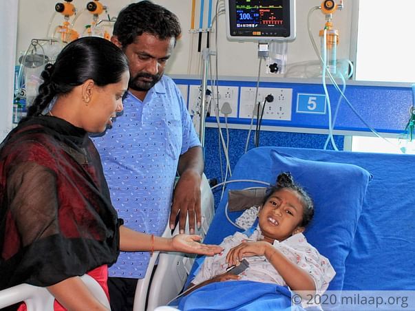 Help Baby Keerthana Fight Pneumonia