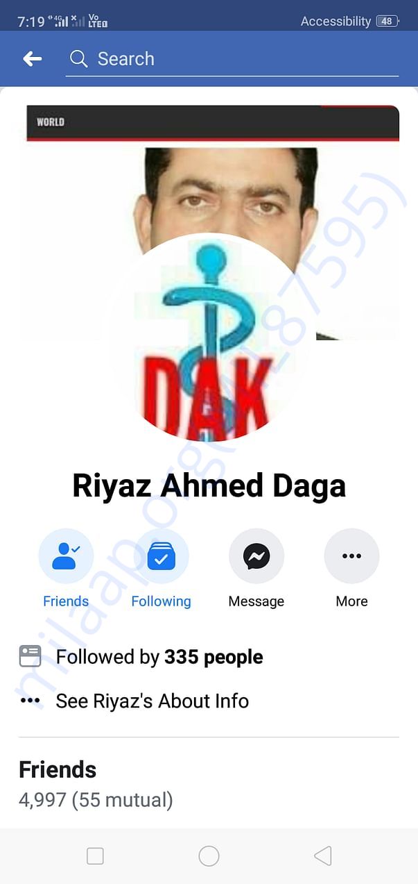 FB profile spokesperson DAK
