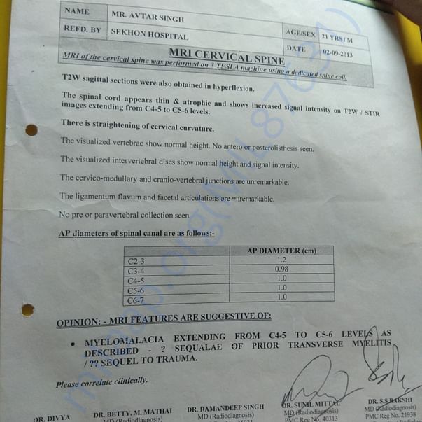 Medical Report