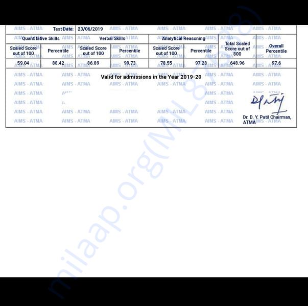 Estimation Letter