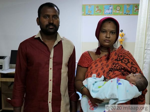 Help Baby of Ravi Kumar Undergo A COA Repair Surgery