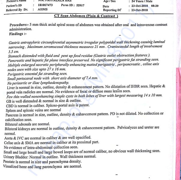 Medical Report