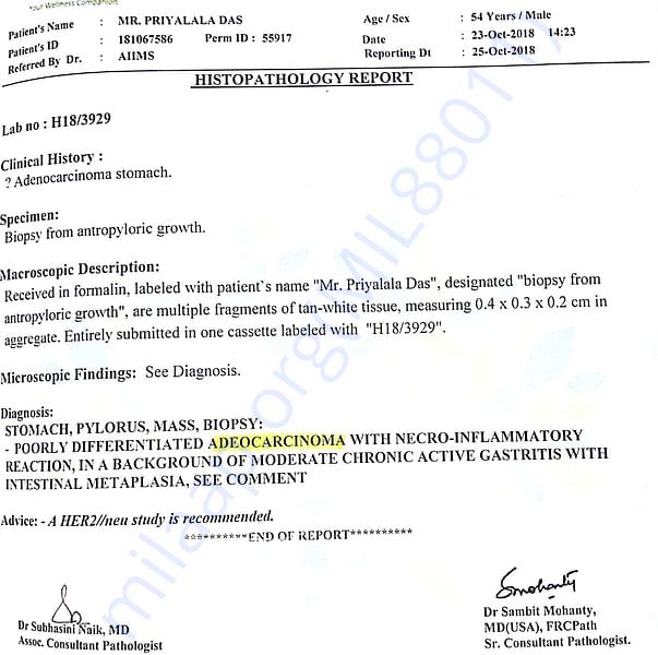 Medical Report