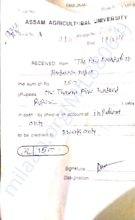 Payment Receipt