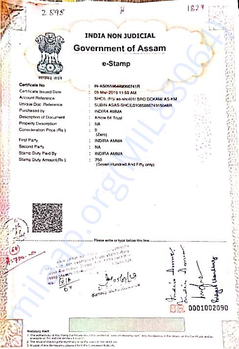 Registration Certificate