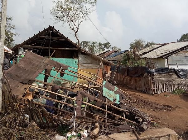 Retrieve people Shelters of GAJA Cyclone affected area
