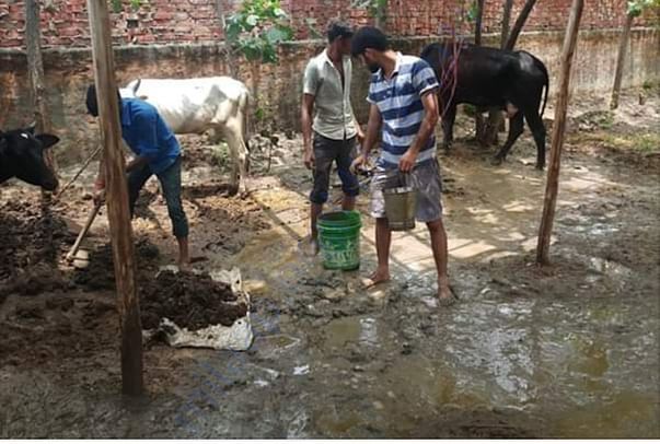 Condition of shelter in rain