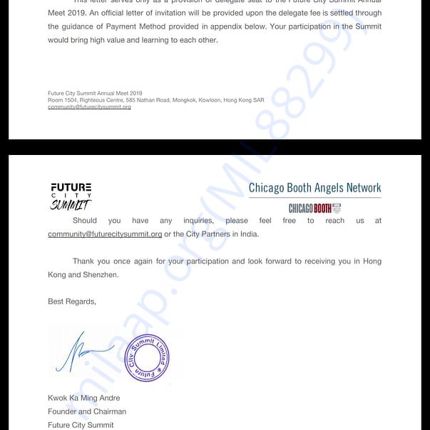 Estimation Letter