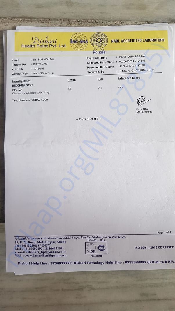 BIOCHEMISTRY REPORT