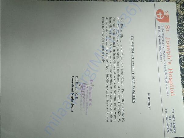 Medical cetificate