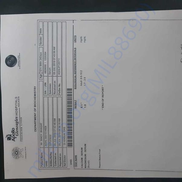 Medical Report