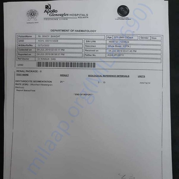 Medical Report