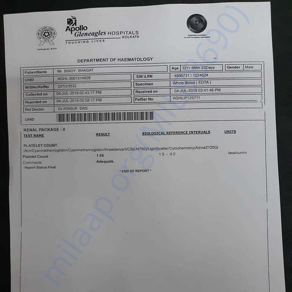 Medical Report