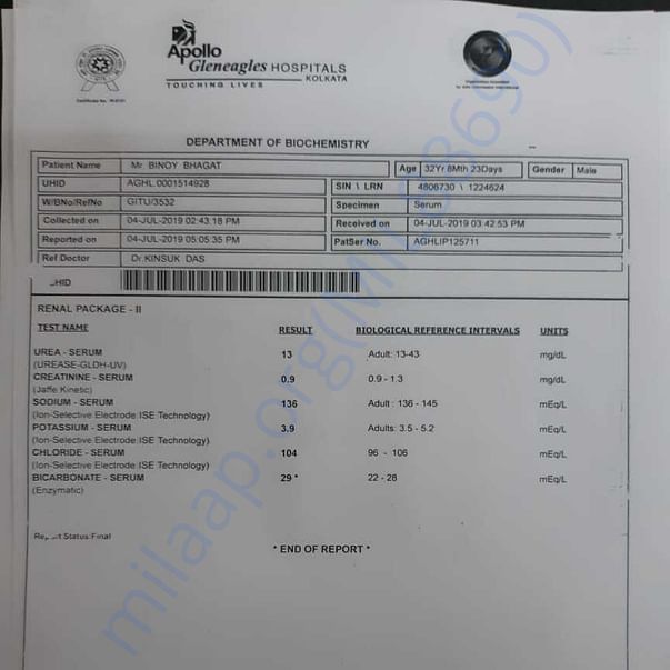 Medical Report