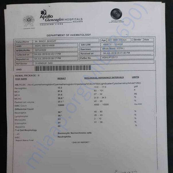 Medical Report